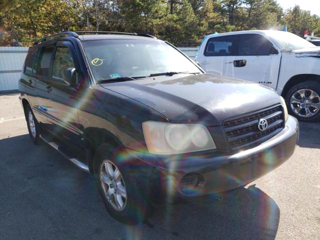 TOYOTA HIGHLANDER 2003 with VIN JTEGF21A430078409 - Photo from auction