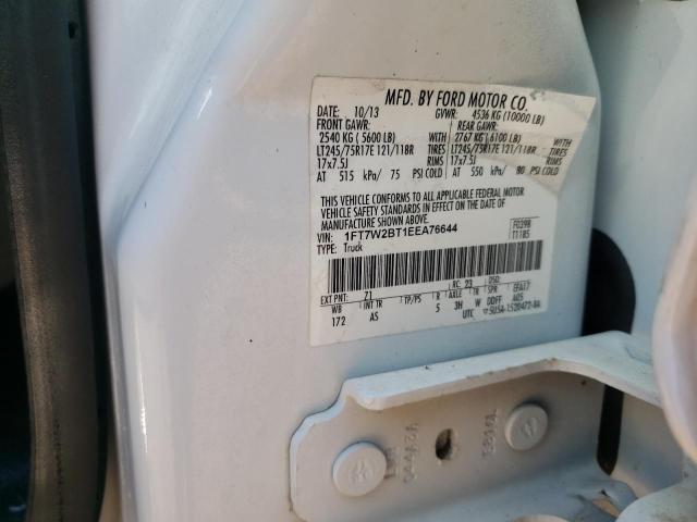 Photo 10 from auction – 2014 FORD F250 SUPER with VIN 1FT7W2BT1EEA76644