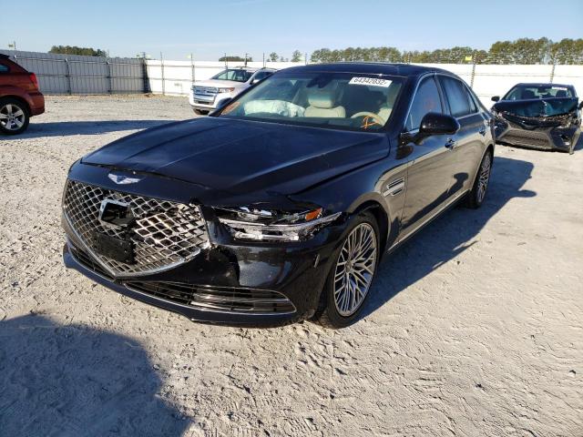 Photo 9 from auction – 2021 GENESIS G90 ULTIMA with VIN KMTF54PH0MU086196