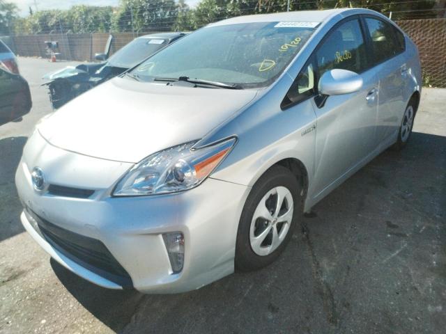Photo 2 from auction – 2014 TOYOTA PRIUS with VIN JTDKN3DU1E1804012