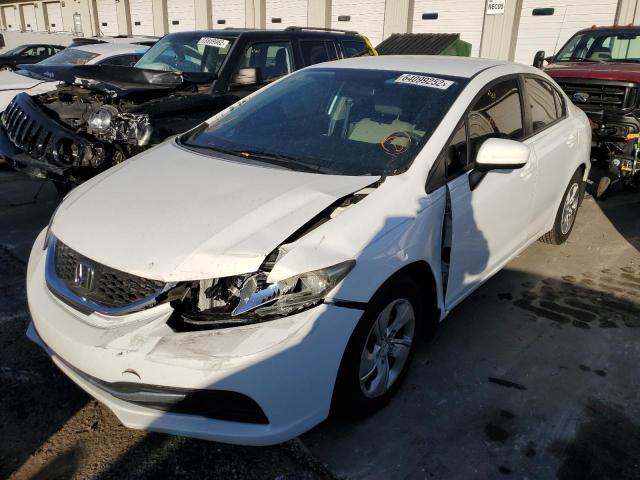 Photo 2 from auction – 2014 HONDA CIVIC LX with VIN 19XFB2F59EE023911