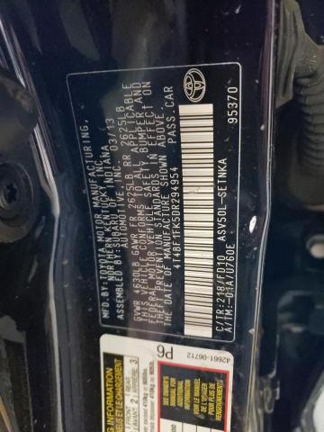Photo 10 from auction – 2013 TOYOTA CAMRY L with VIN 4T4BF1FK5DR294954