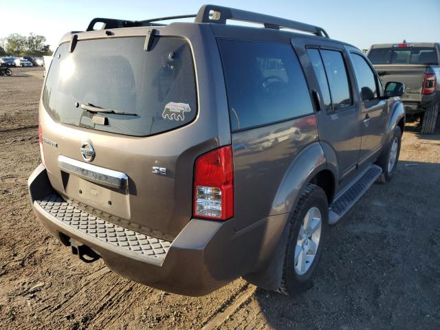 Photo 4 from auction – 2008 NISSAN PATHFINDER with VIN 5N1AR18U68C657639
