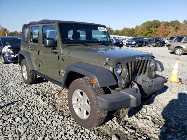 JEEP WRANGLER U 2015 with VIN 1C4BJWDG4FL605260 - Photo from auction