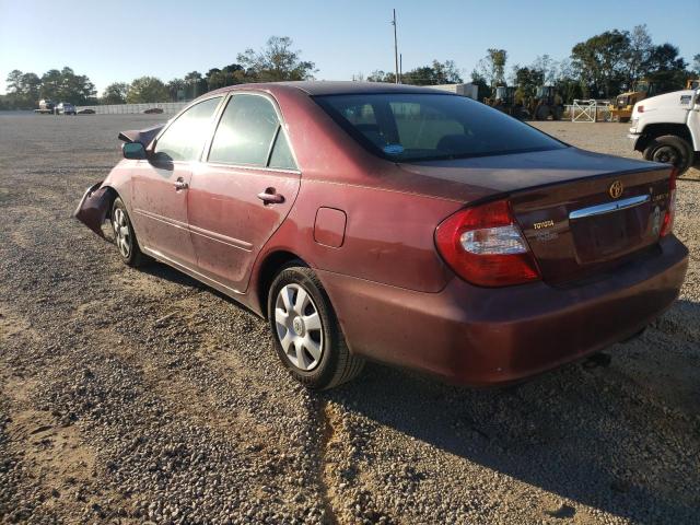 Photo 3 from auction – 2004 TOYOTA CAMRY LE with VIN 4T1BE32K04U301680