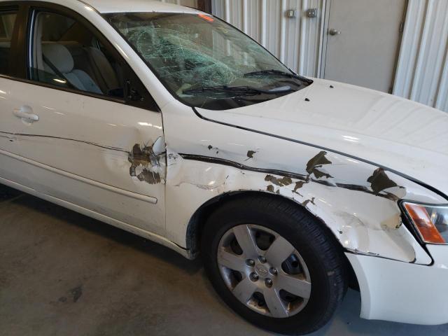 Photo 10 from auction – 2007 HYUNDAI SONATA GLS with VIN 5NPET46C87H287266