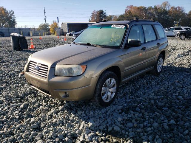 Photo 2 from auction – 2008 SUBARU FORESTER 2 with VIN JF1SG63668H709235