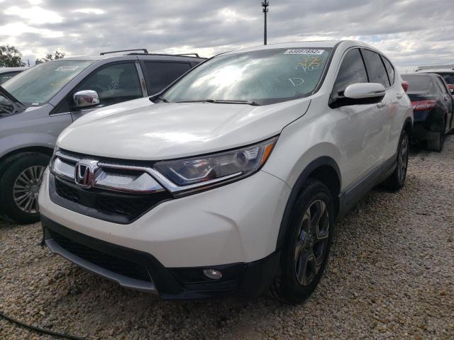 Photo 2 from auction – 2017 HONDA CR-V EX with VIN 2HKRW2H57HH609649