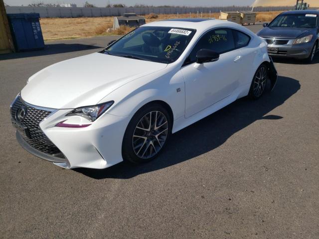 Photo 2 from auction – 2016 LEXUS RC 200T with VIN JTHHA5BC6G5001296