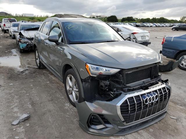 AUDI Q3 PREMIUM 2021 with VIN WA1DECF38M1031240 - Photo from auction