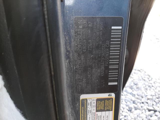 Photo 10 from auction – 2015 KIA OPTIMA LX with VIN KNAGM4A73F5602132