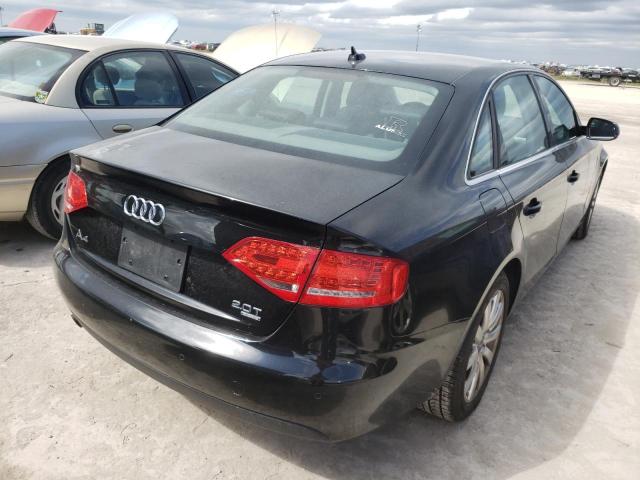 Photo 4 from auction – 2010 AUDI A4 PREMIUM with VIN WAUFFAFL8AN045530