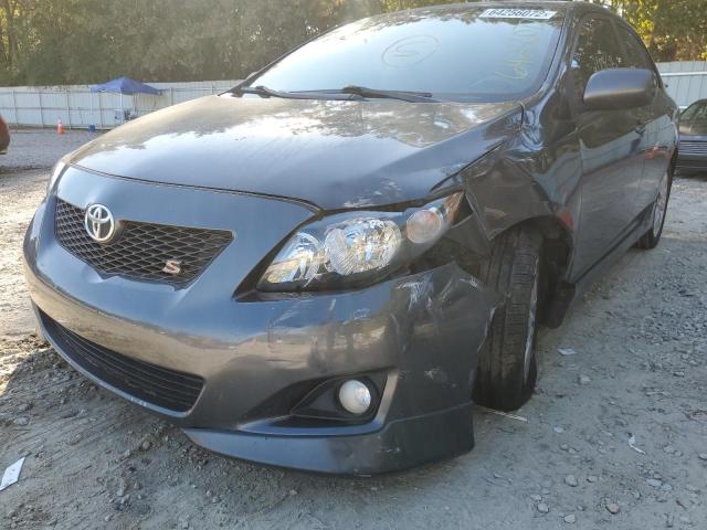 Photo 9 from auction – 2009 TOYOTA COROLLA BA with VIN 2T1BU40E59C164119