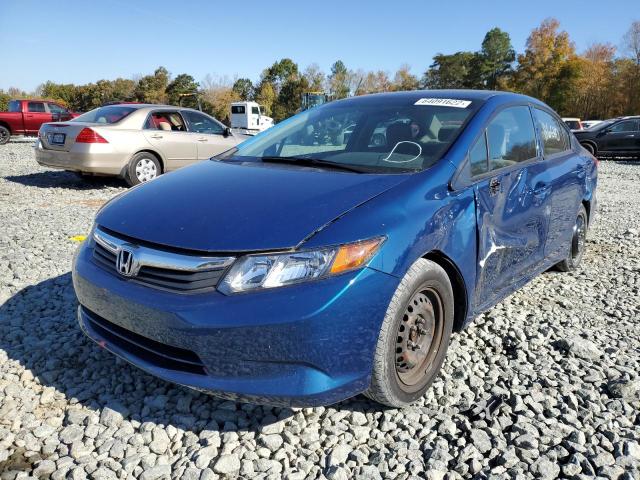 Photo 2 from auction – 2012 HONDA CIVIC LX with VIN 2HGFB2F55CH510977