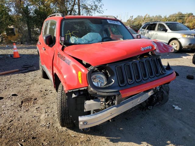 Photo 1 from auction – 2017 JEEP RENEGADE S with VIN ZACCJBAB0HPF33770