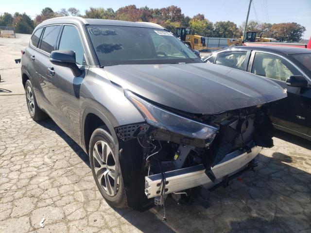 TOYOTA HIGHLANDER 2022 with VIN 5TDGZRAH3NS545093 - Photo from auction