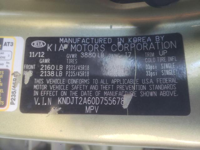Photo 10 from auction – 2013 KIA SOUL + with VIN KNDJT2A60D7556784