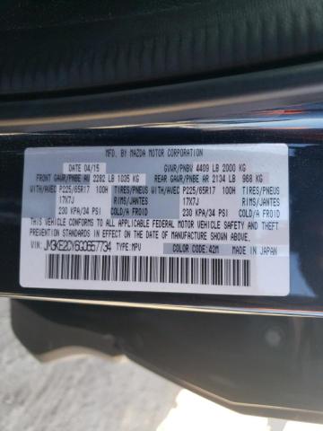 Photo 10 from auction – 2016 MAZDA CX-5 TOURI with VIN JM3KE2CY6G0657734