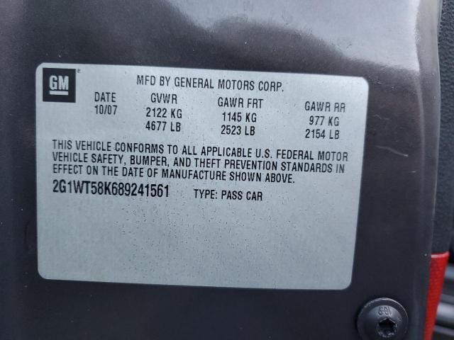 Фото 10 с аукциона – 2008 CHEVROLET IMPALA LT с VIN 2G1WT58K689241561