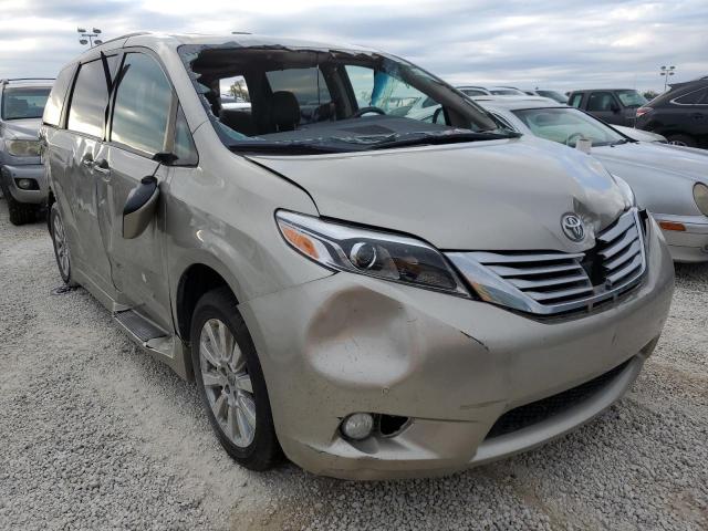TOYOTA SIENNA XLE 2016 with VIN 5TDYK3DC5GS760709 - Photo from auction