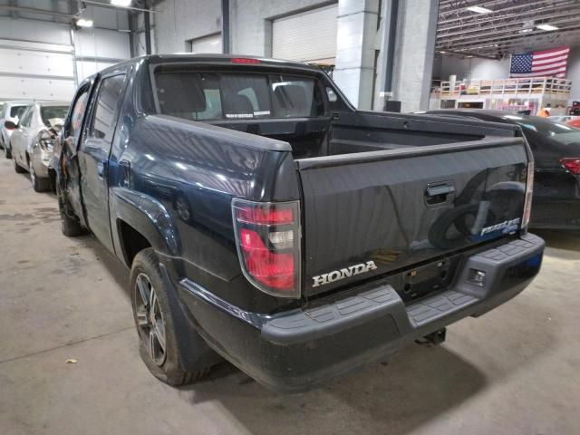 Photo 3 from auction – 2013 HONDA RIDGELINE with VIN 5FPYK1F76DB009338