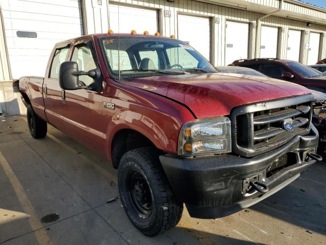 FORD F250 SUPER 2001 with VIN 1FTNW21F51ED51932 - Photo from auction