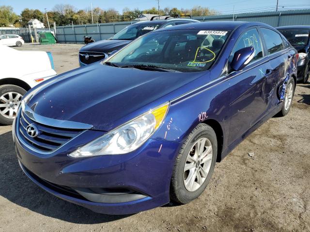 Photo 2 from auction – 2014 HYUNDAI SONATA GLS with VIN 5NPEB4AC3EH931571