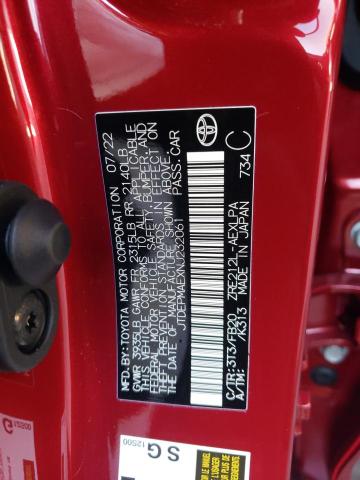 Photo 10 from auction – 2022 TOYOTA COROLLA LE with VIN JTDEPMAEXNJ232061