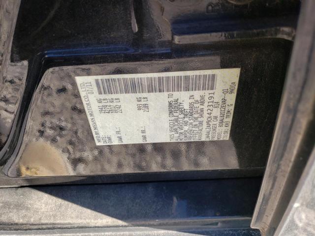 Photo 10 from auction – 2012 NISSAN ALTIMA BAS with VIN 1N4AL2AP9CN423191
