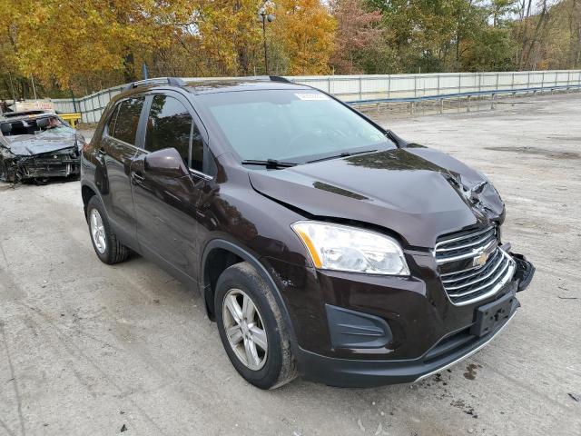 CHEVROLET TRAX 1LT 2016 with VIN KL7CJPSB3GB585167 - Photo from auction