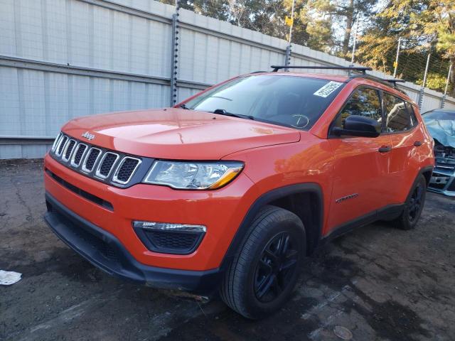 Photo 2 from auction – 2018 JEEP COMPASS SP with VIN 3C4NJCAB6JT335336