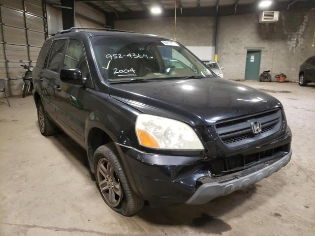 HONDA PILOT EXL 2004 with VIN 2HKYF18544H579459 - Photo from auction
