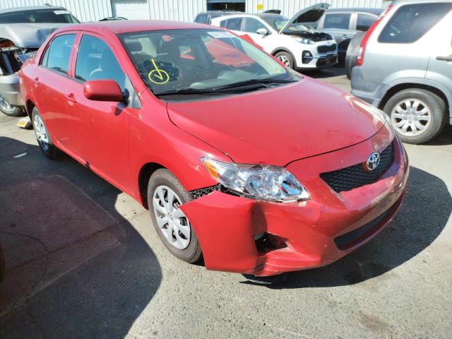 TOYOTA COROLLA BA 2010 with VIN JTDBU4EE9A9109272 - Photo from auction