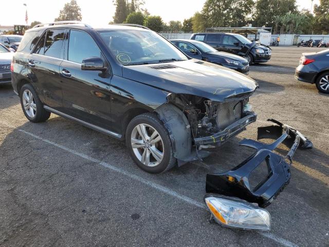 Photo 1 from auction – 2014 MERCEDES-BENZ ML 350 with VIN 4JGDA5JB5EA376959