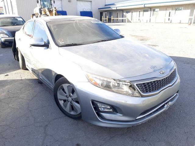 KIA OPTIMA HYB 2015 with VIN KNAGN4AD5F5090831 - Photo from auction