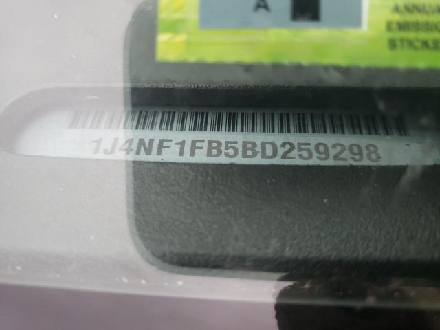 Photo 10 from auction – 2011 JEEP COMPASS SP with VIN 1J4NF1FB5BD259298