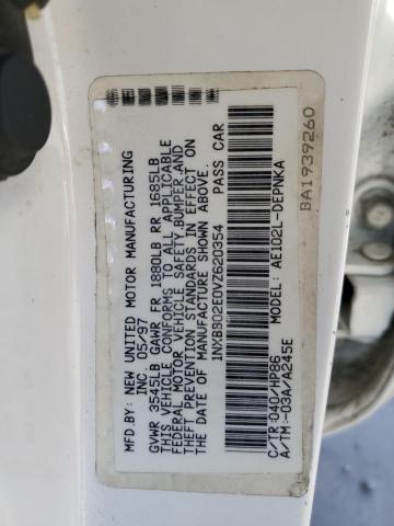 Photo 10 from auction – 1997 TOYOTA COROLLA DX with VIN 1NXBB02E0VZ620354