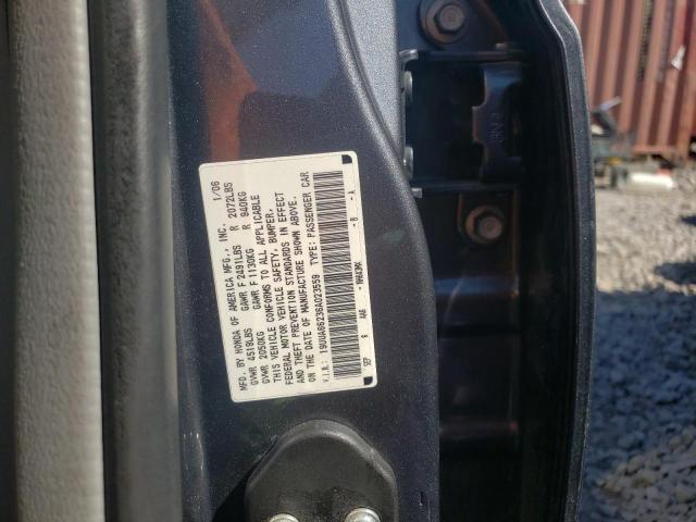 Photo 10 from auction – 2006 ACURA 3.2TL with VIN 19UUA66236A023559