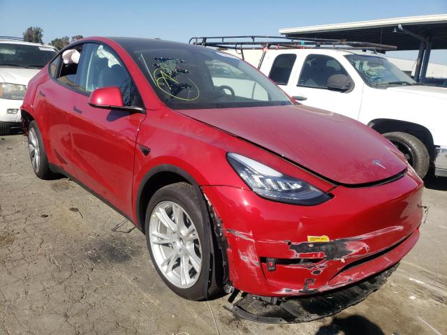 Фото 1 с аукциона – 2021 TESLA MODEL Y с VIN 5YJYGDEE0MF229845
