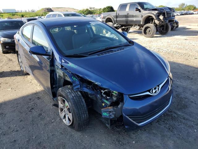 Photo 1 from auction – 2016 HYUNDAI ELANTRA SE with VIN 5NPDH4AE0GH733819