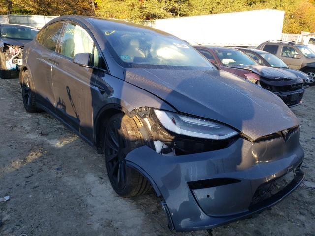 TESLA MODEL X 2022 with VIN 7SAXCBE6XNF344056 - Photo from auction