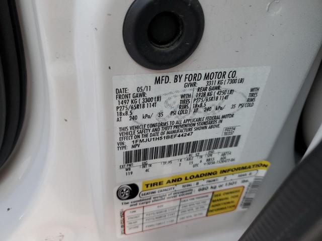 Photo 10 from auction – 2011 FORD EXPEDITION with VIN 1FMJU1H51BEF44247