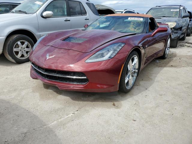 Photo 2 from auction – 2018 CHEVROLET CORVETTE S with VIN 1G1YD3D76J5102576