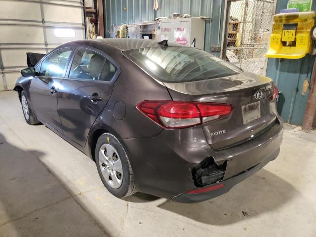 Photo 3 from auction – 2017 KIA FORTE LX with VIN 3KPFK4A71HE017321