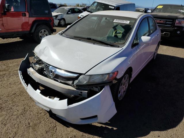Photo 2 from auction – 2010 HONDA CIVIC LX with VIN 19XFA1F52AE058622