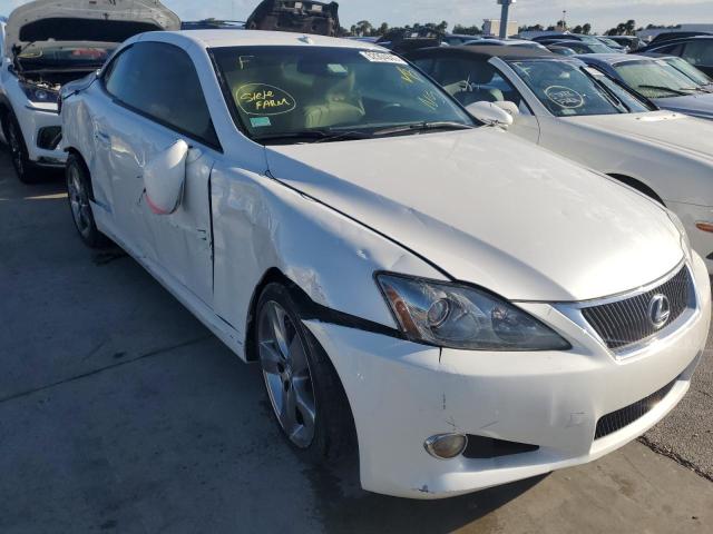 LEXUS IS 250 2010 with VIN JTHFF2C23A2505908 - Photo from auction