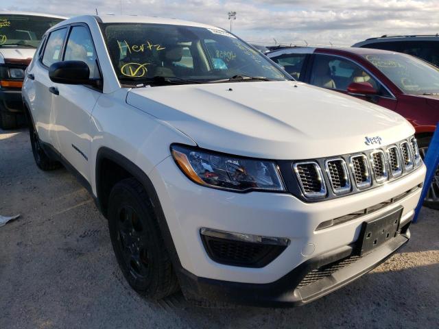 JEEP COMPASS SP 2021 with VIN 3C4NJCAB8MT502378 - Photo from auction