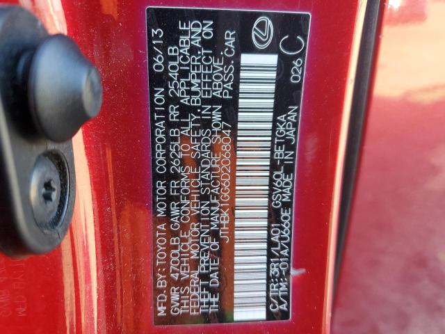 Photo 10 from auction – 2013 LEXUS ES 350 with VIN JTHBK1GG6D2068047
