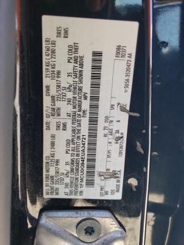 Photo 10 from auction – 2014 FORD ESCAPE SE with VIN 1FMCU0G94EUA34721