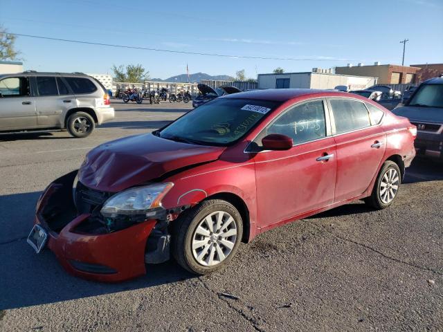 Photo 2 from auction – 2014 NISSAN SENTRA S with VIN 3N1AB7AP1EL678286